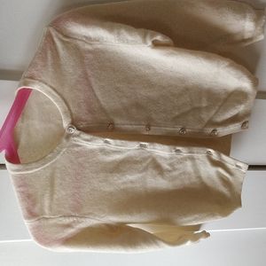 Cashmere cardigan off white 🤍